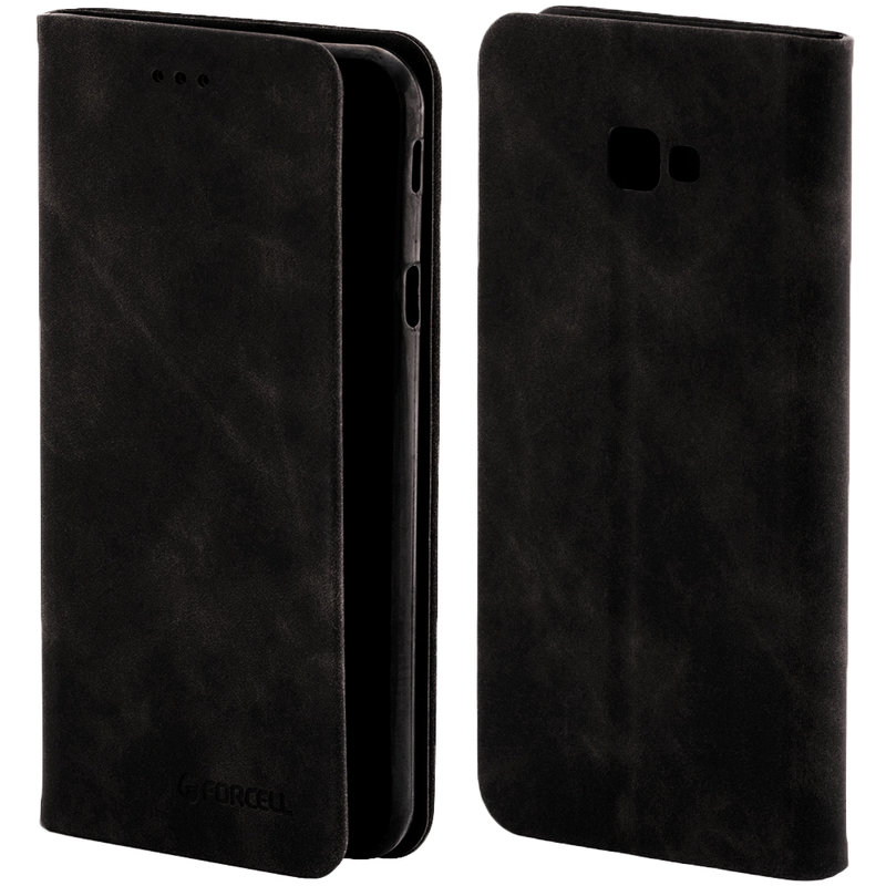 Husa Samsung Galaxy J4 Plus Forcell Silk Wallet - Black