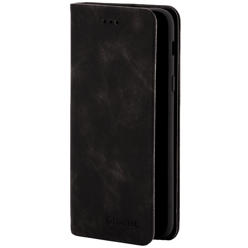Husa Samsung Galaxy A6 Plus 2018 Forcell Silk Wallet - Black