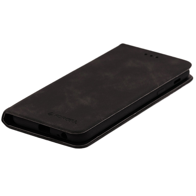 Husa Samsung Galaxy A6 Plus 2018 Forcell Silk Wallet - Black