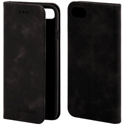 Husa iPhone 7 Forcell Silk Wallet - Black
