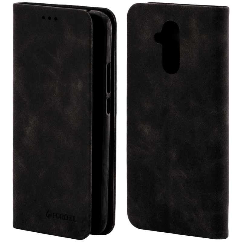 Husa Huawei Mate 20 Lite Forcell Silk Wallet - Black