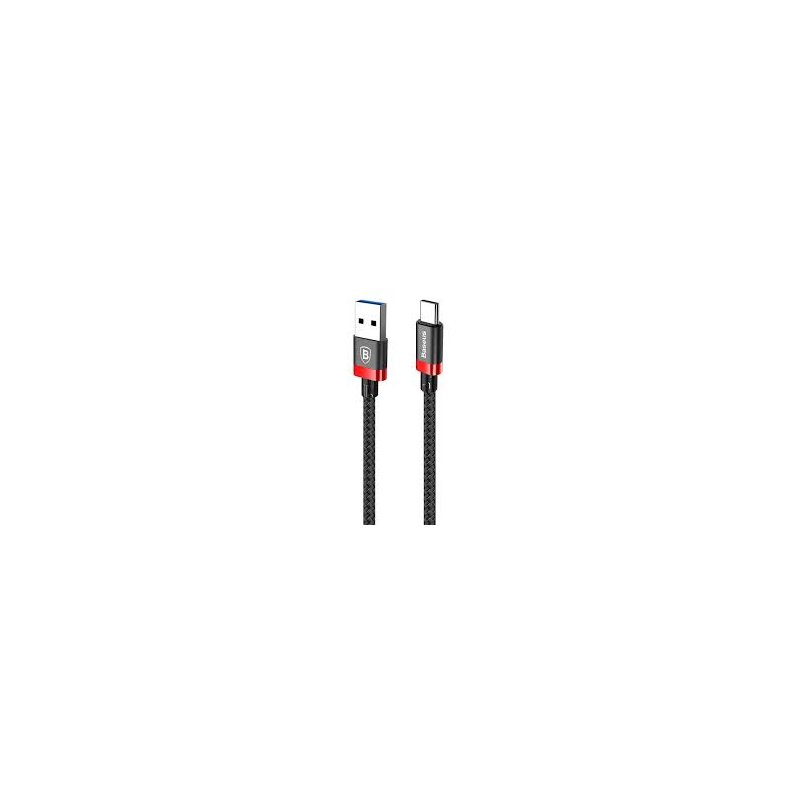 Cablu De Date Baseus USB 3.0/Type-C Incarcare Rapida 3A 1m - CATGB-19 - Rosu