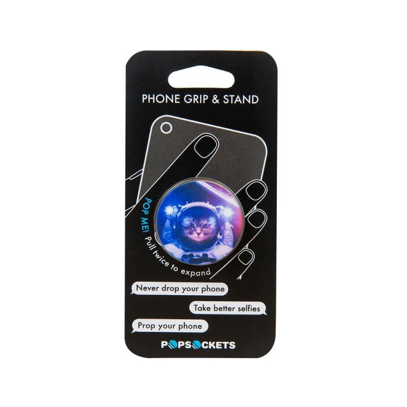 Popsockets Original, Suport Cu Functii Multiple - Catstronaut