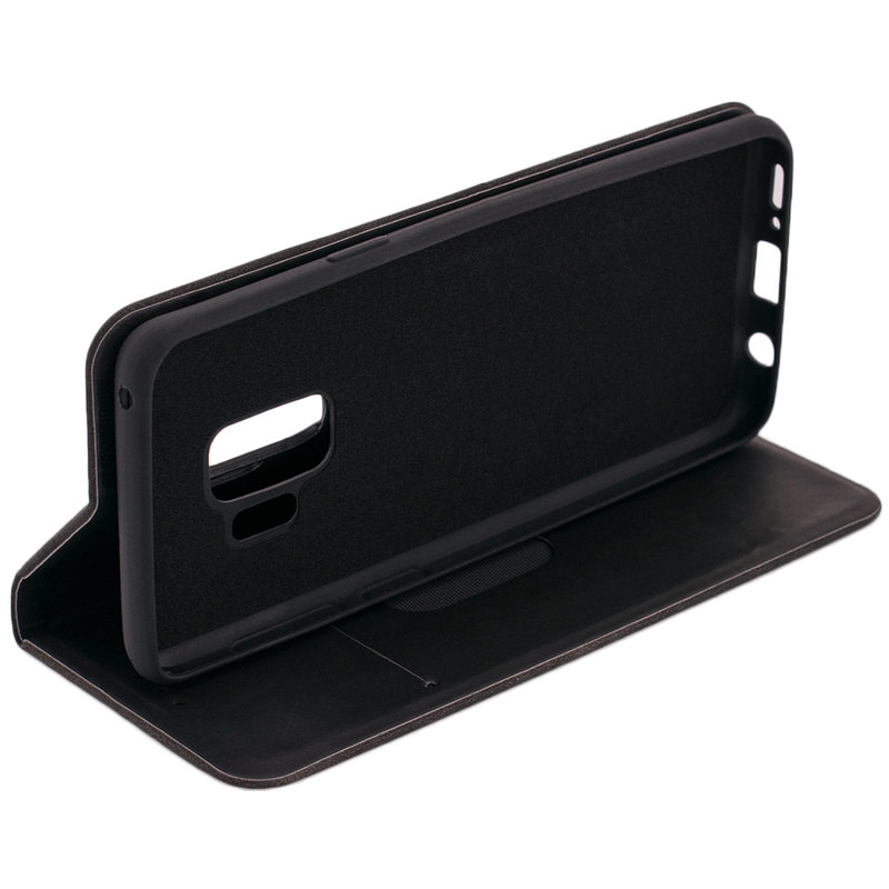 Husa Samsung Galaxy S9 Forcell Silk Wallet - Black