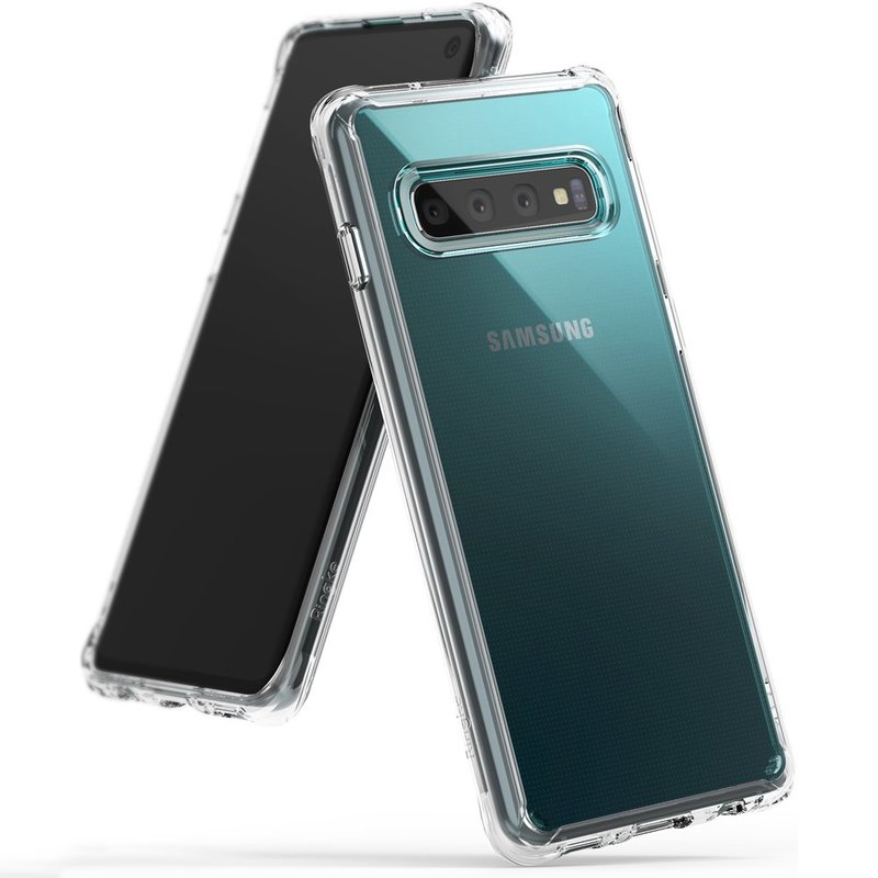 Husa Samsung Galaxy S10 Ringke Fusion, transparenta