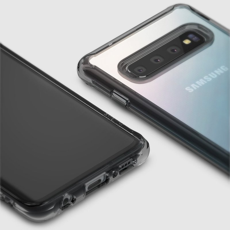 Husa Samsung Galaxy S10 Plus Ringke Fusion, transparenta