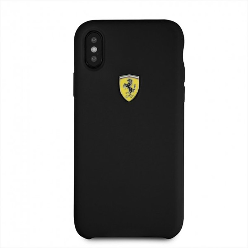 Bumper iPhone XS Ferrari - Negru FESSIHCPXBK