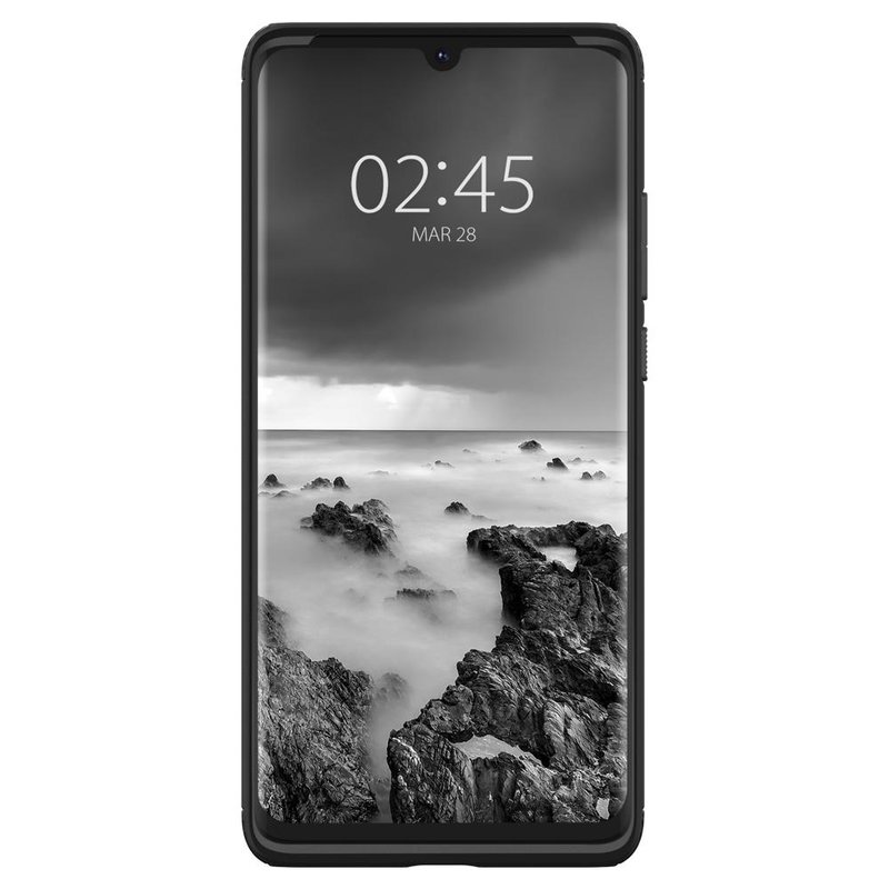 Husa Huawei P30 Pro Spigen Rugged Armor, negru