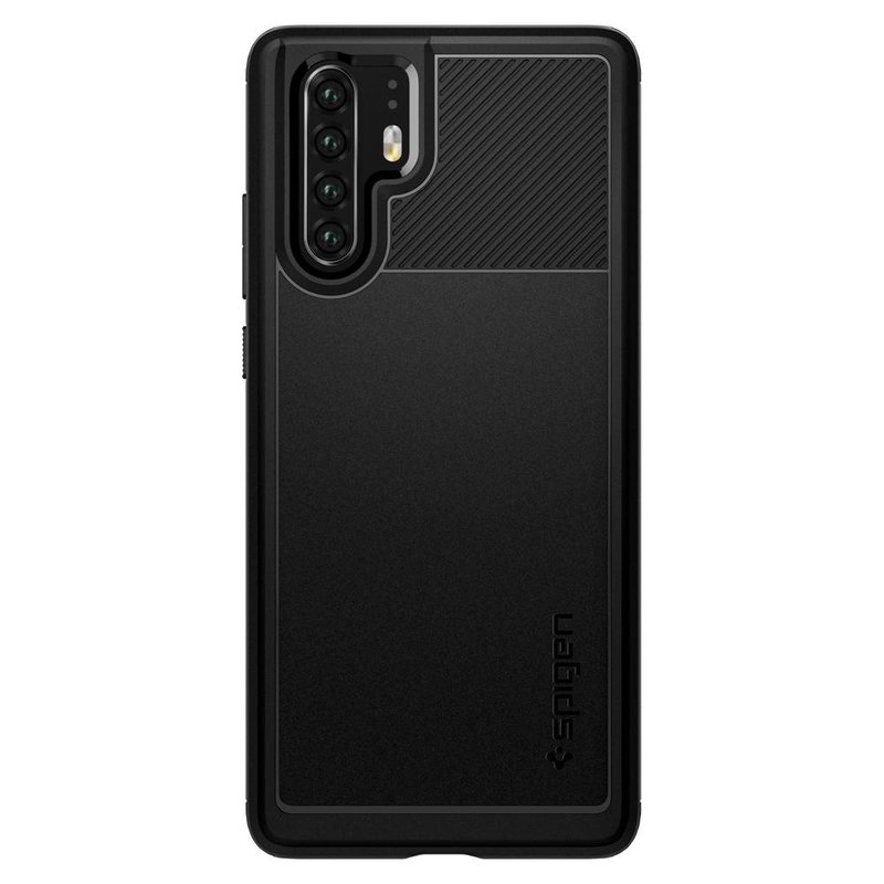 Husa Huawei P30 Pro Spigen Rugged Armor, negru