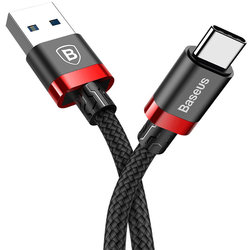 Cablu De Date Baseus USB 3.0/Type-C Incarcare Rapida 3A 1m - CATGB-19 - Rosu
