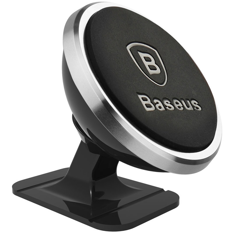 Suport auto magnetic telefon Baseus, argintiu, SUGENT-NT0S