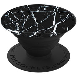 Popsockets original, suport cu functii multiple, Black Marble