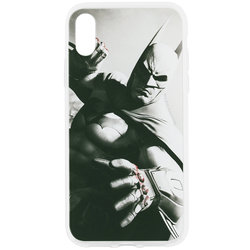 Husa iPhone XR Cu Licenta DC Comics - Grey Batman
