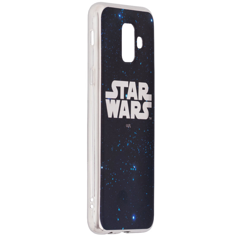 Husa Samsung Galaxy A6 2018 Cu Licenta Disney - Star Wars Luxury Silver