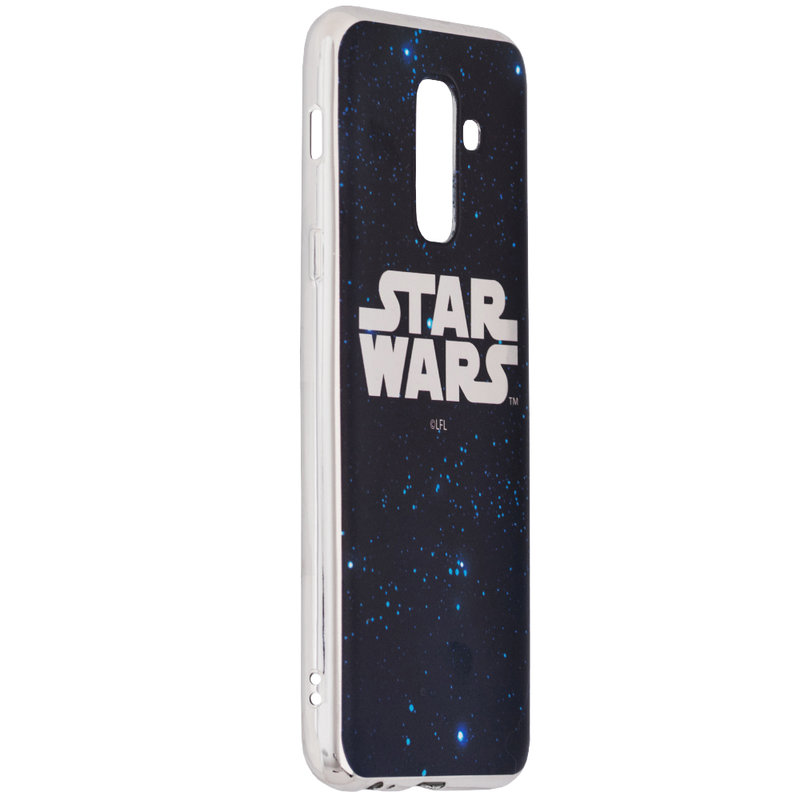 Husa Samsung Galaxy J8 2018 Cu Licenta Disney - Star Wars Luxury Silver