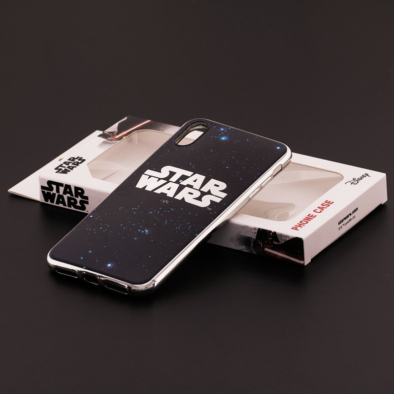 Husa iPhone XS Cu Licenta Disney - Star Wars Luxury Silver