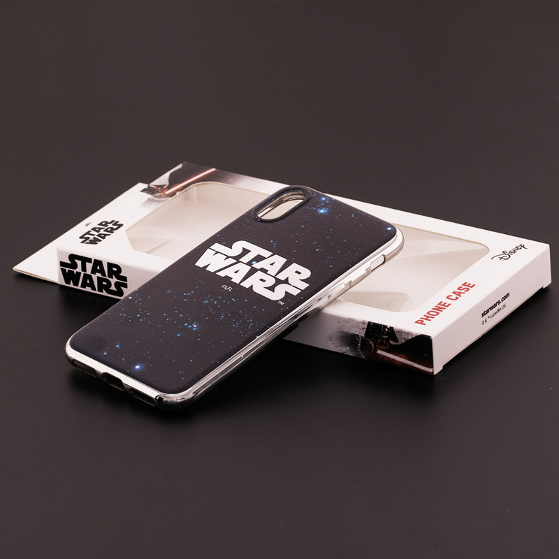 Husa iPhone X, iPhone 10 Cu Licenta Disney - Star Wars Luxury Silver