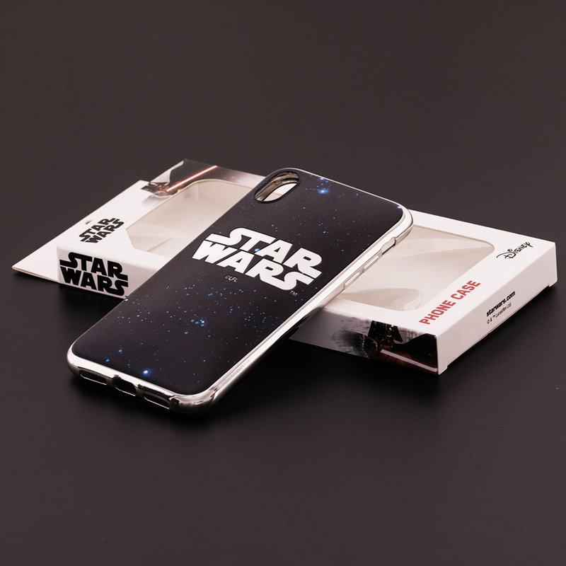 Husa iPhone XR Cu Licenta Disney - Star Wars Luxury Silver
