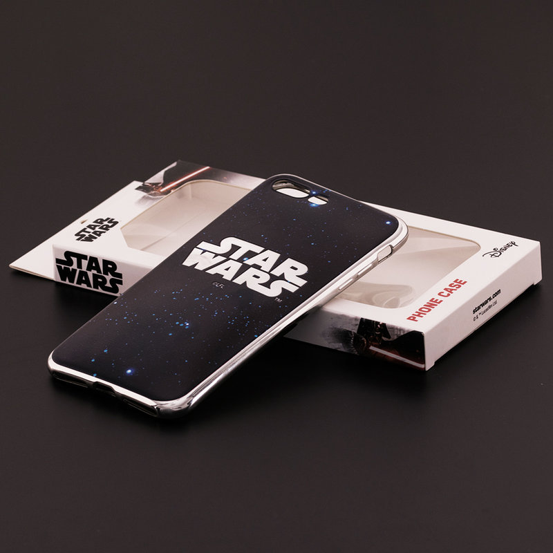 Husa iPhone 8 Plus Cu Licenta Disney - Star Wars Luxury Silver