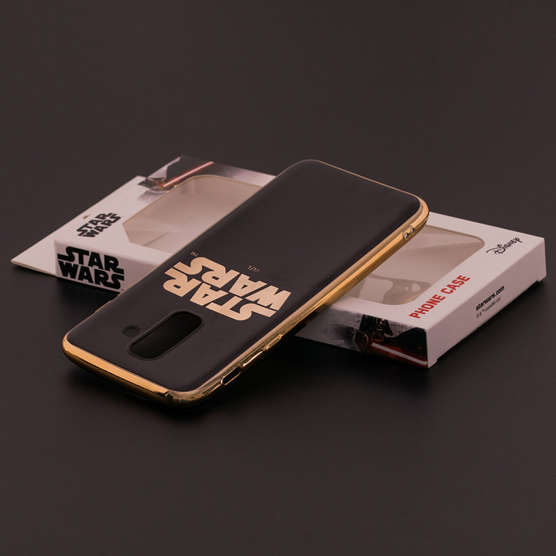 Husa Samsung Galaxy A6 Plus 2018 Cu Licenta Disney - Star Wars Luxury Chrome