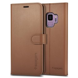 Husa Samsung Galaxy S9 Spigen Wallet S - Coffee Brown