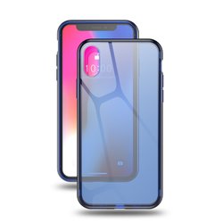 Husa iPhone X, iPhone 10 Dux Ducis Light Case - Albastru