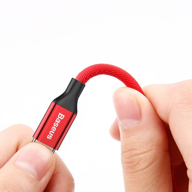 Cablu De Date Lightning Baseus Yiven Cable 1.8M 2.0A - Red CALYW-A09