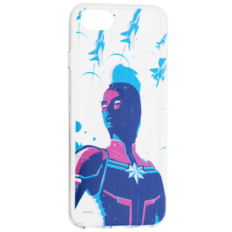Husa iPhone 6 / 6S Cu Licenta Marvel - Blue Captain
