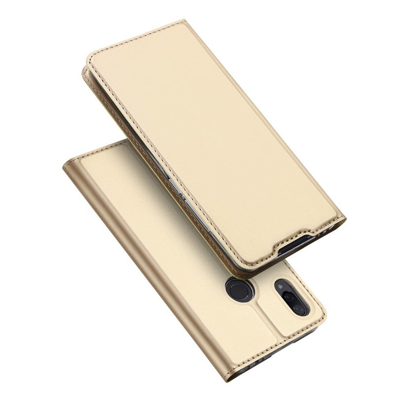 Husa Xiaomi Redmi Note 7 Dux Ducis Flip Stand Book - Auriu