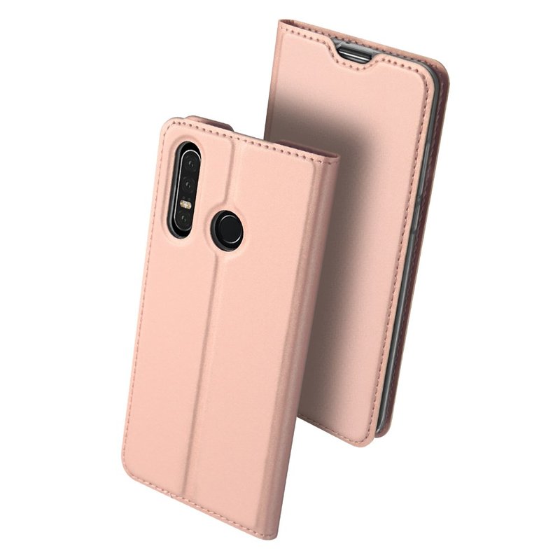 Husa Huawei P30 Lite Dux Ducis Flip Stand Book - Roz