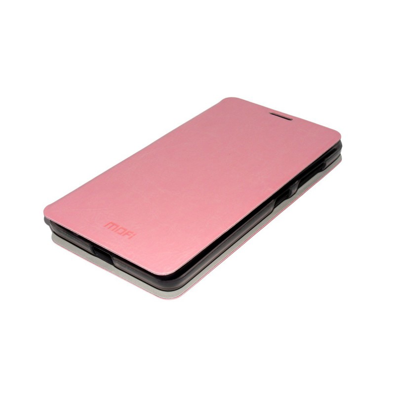 Husa Microsft Lumia 535 Flip Tip Carte Roz Ciclam MOFI