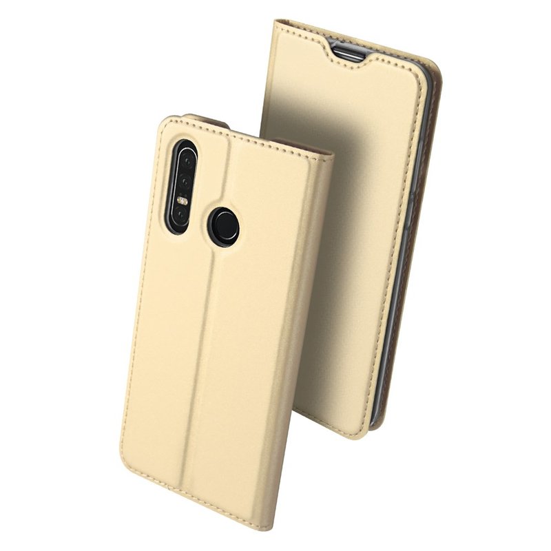 Husa Huawei P30 Lite Dux Ducis Flip Stand Book - Auriu