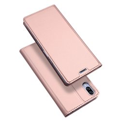 Husa Sony Xperia L3 Dux Ducis Flip Stand Book - Roz