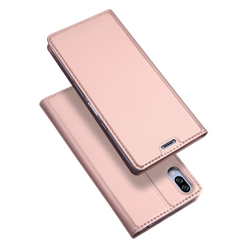 Husa Sony Xperia L3 Dux Ducis Flip Stand Book - Roz