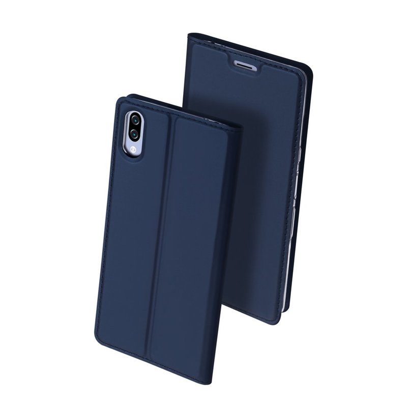 Husa Sony Xperia L3 Dux Ducis Flip Stand Book - Albastru