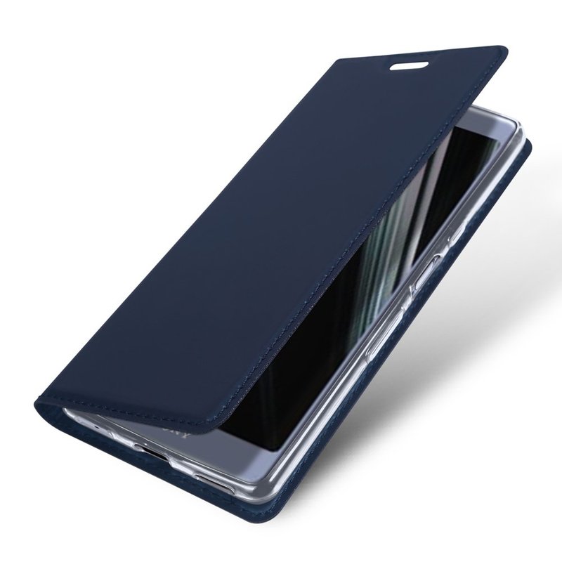 Husa Sony Xperia L3 Dux Ducis Flip Stand Book - Albastru