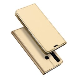 Husa Samsung Galaxy A9 2018 Dux Ducis Flip Stand Book - Auriu