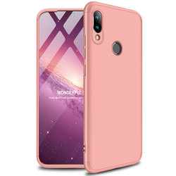 Husa Xiaomi Redmi Note 7 GKK 360 Full Cover Roz
