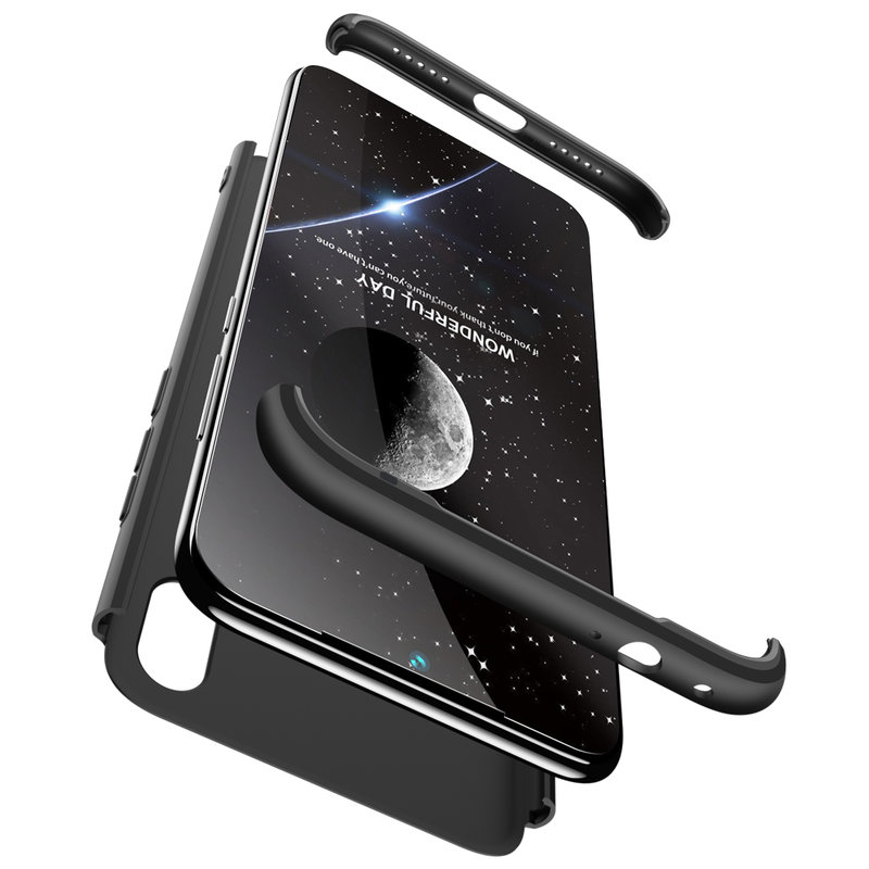 Husa Xiaomi Redmi Note 7 GKK 360 Full Cover Negru