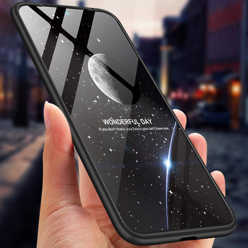 Husa Xiaomi Redmi Note 7 GKK 360 Full Cover Negru