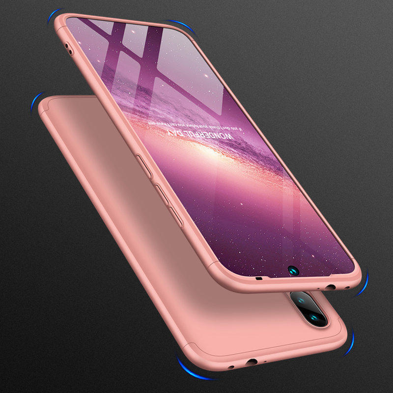 Husa Xiaomi Redmi Note 7 GKK 360 Full Cover Roz