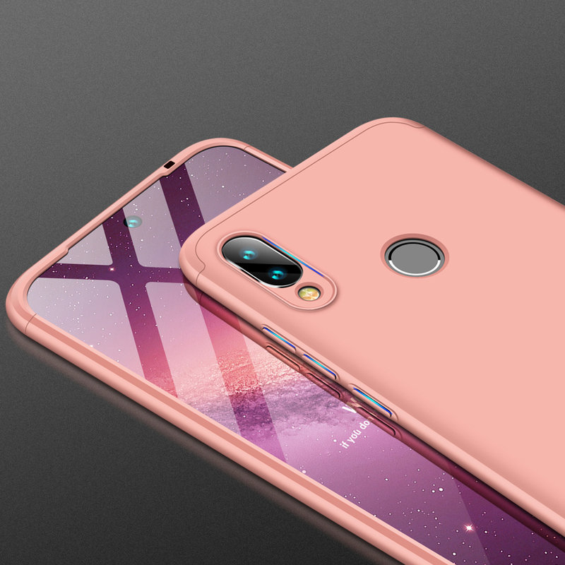 Husa Xiaomi Redmi Note 7 GKK 360 Full Cover Roz