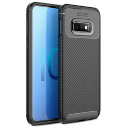 Husa Samsung Galaxy S10e Mobster Carbon Skin Negru