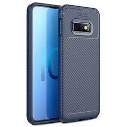 Husa Samsung Galaxy S10e Mobster Carbon Skin Albastru