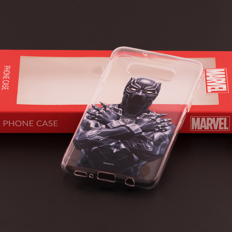 Husa Samsung Galaxy S10e Cu Licenta Marvel - Black Panther