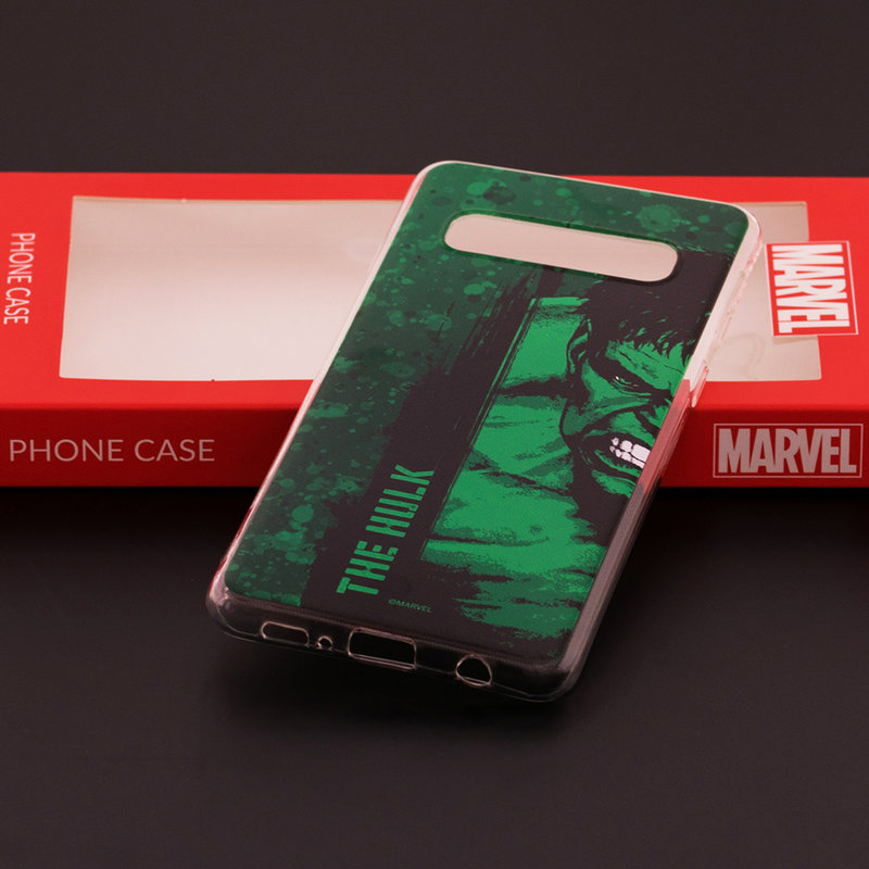 Husa Samsung Galaxy S10 Cu Licenta Marvel - The Hulk