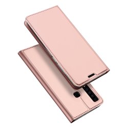 Husa Samsung Galaxy A9 2018 Dux Ducis Flip Stand Book - Roz