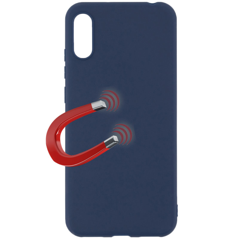 Husa Huawei Y6 2019 Soft Magnet Tpu Albastru Catmobile