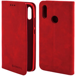 Husa Huawei Honor 10 Lite Forcell Silk Wallet - Red