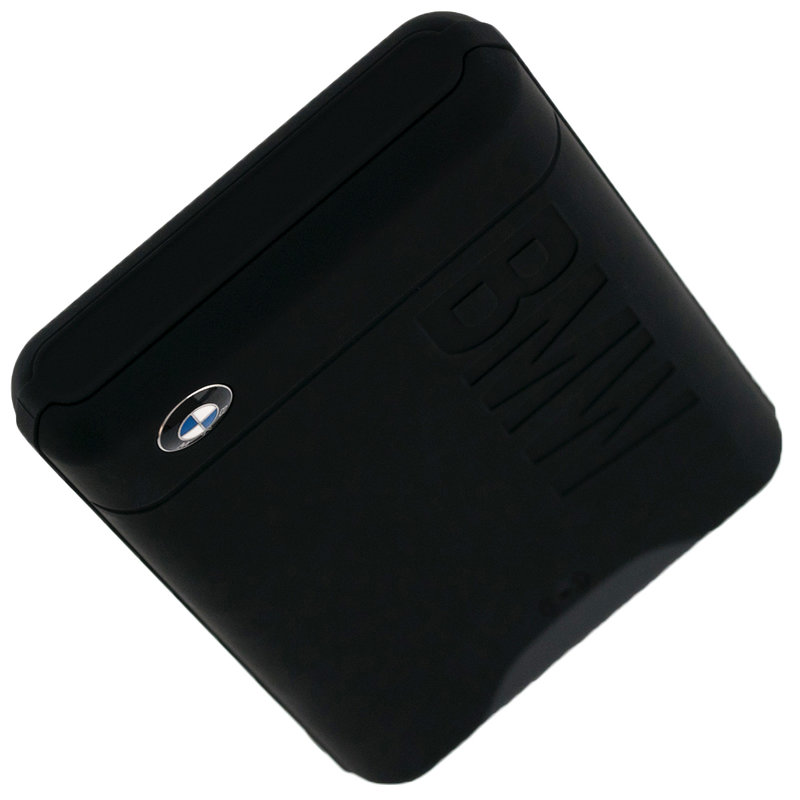 Acumulator extern Wireless 10000 mAh BMW, 2 Porturi USB + Qi Tech. - Negru BMWCPB10KLOB